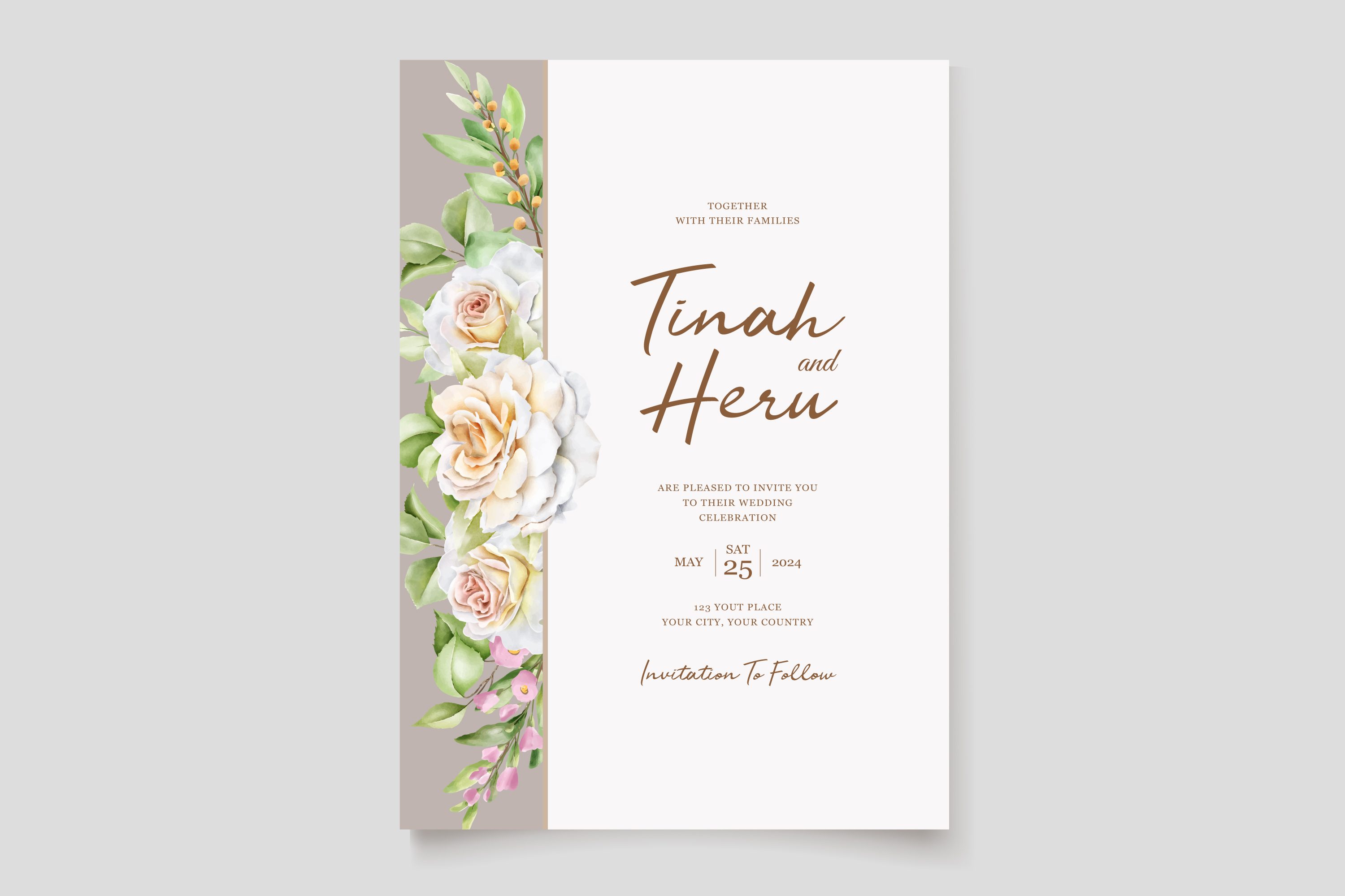 wedding invitation